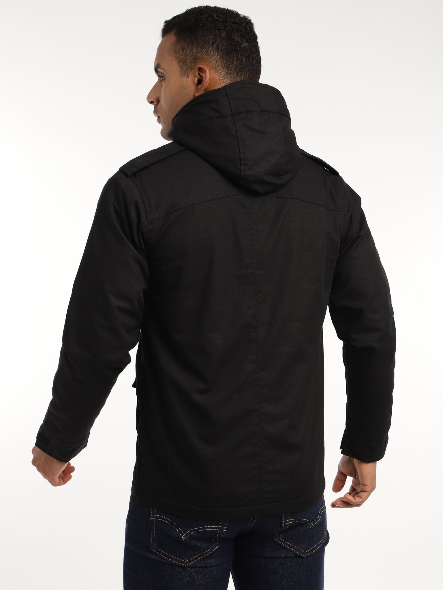 Black M65 Ripstop WR Field Jacket - MountMiller